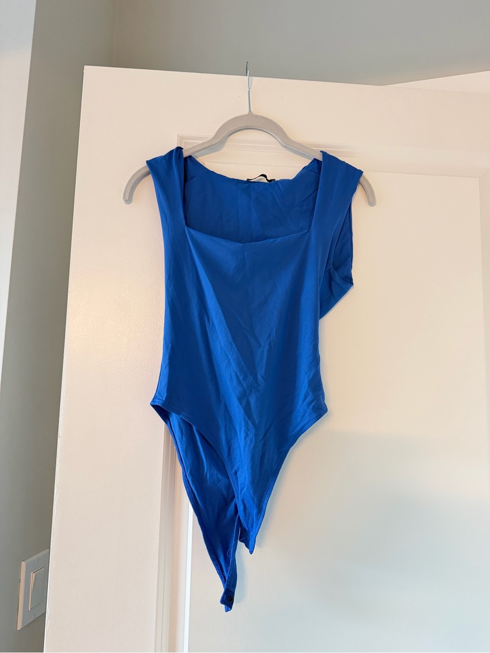 Zara Royal Blue Sleeveless Bodysuit